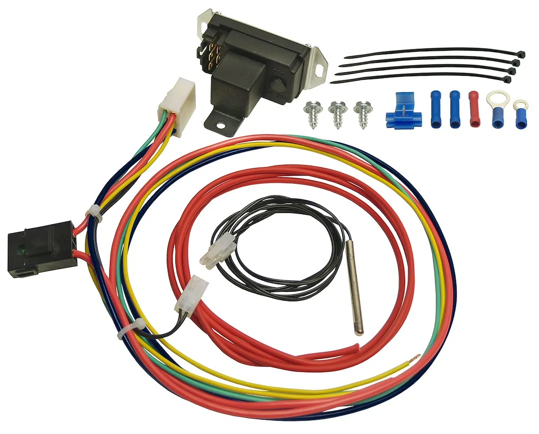 16759 – DERALE Coolant Fan Temperature Switch Probe, For Adjustable Fan Controller Push-In Radiator Probe
